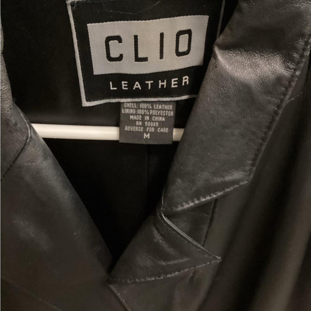 Clio Leather Jacket - image 2